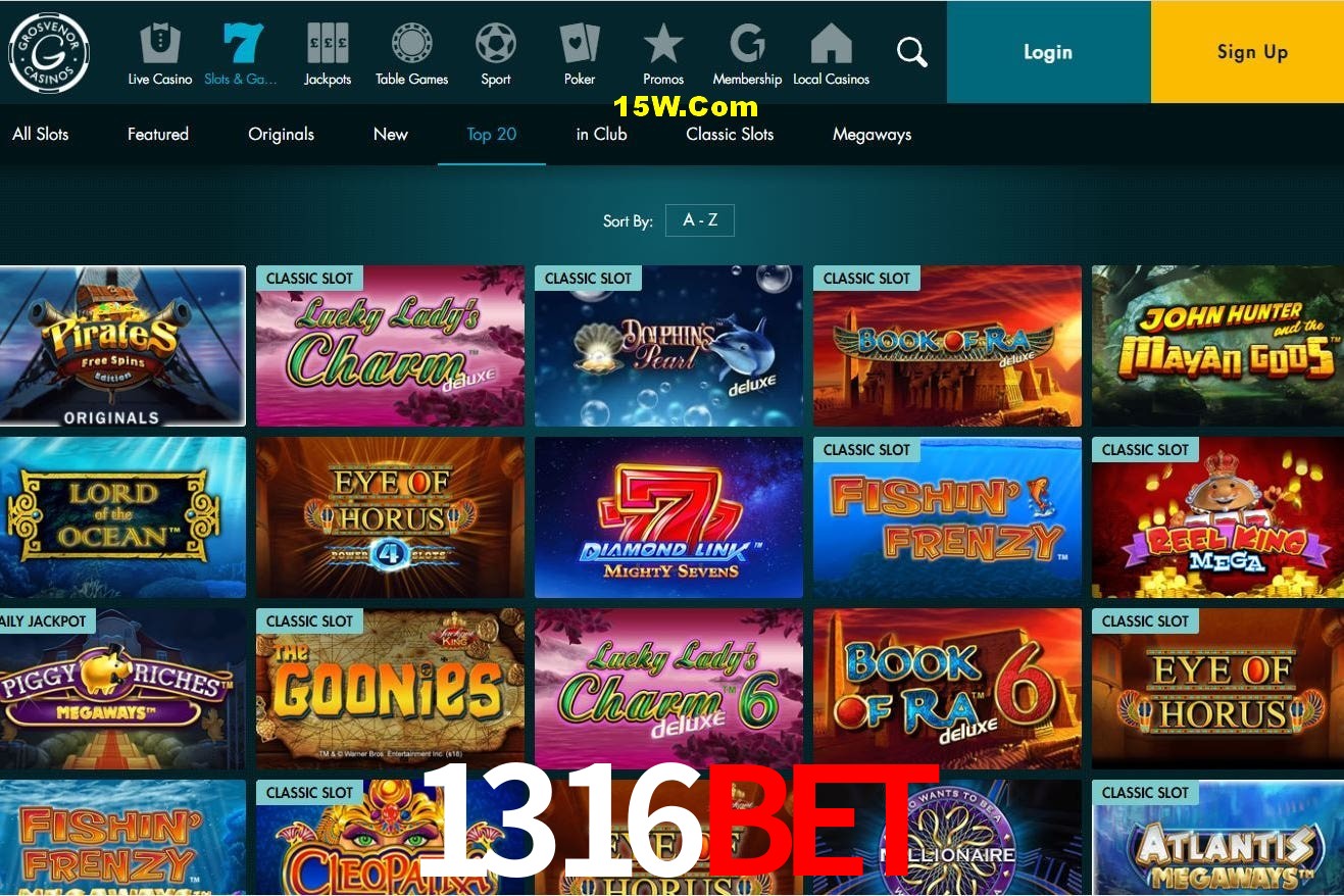 Game Providers 1316Bet